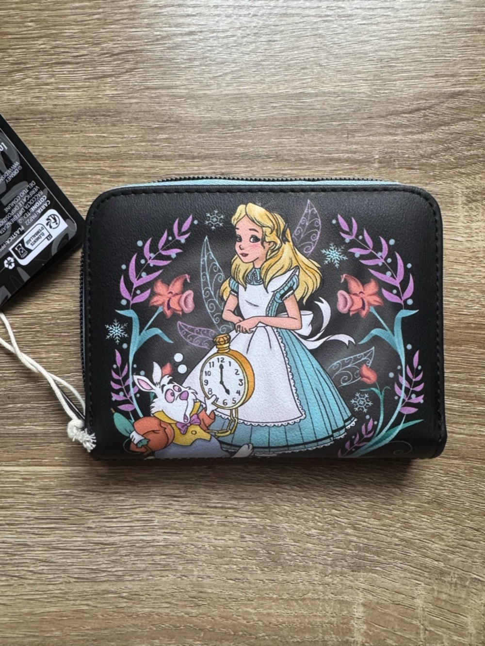 Alice in Wonderland Loungefly Zip Wallet